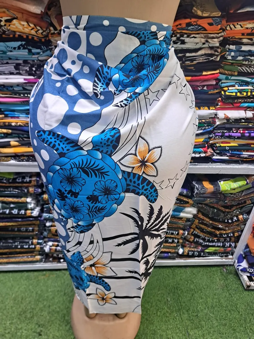 New Africa print cotton Long floral Scarf